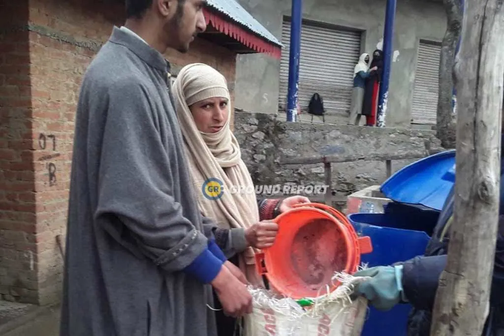 Give Plastic, Take Gold initiative in Sadiwara village of Kashmir