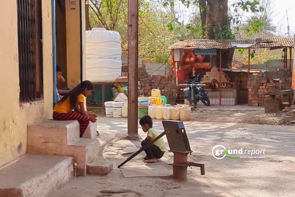 Government handpumps have dried up, and people are having to wait for tankers.
