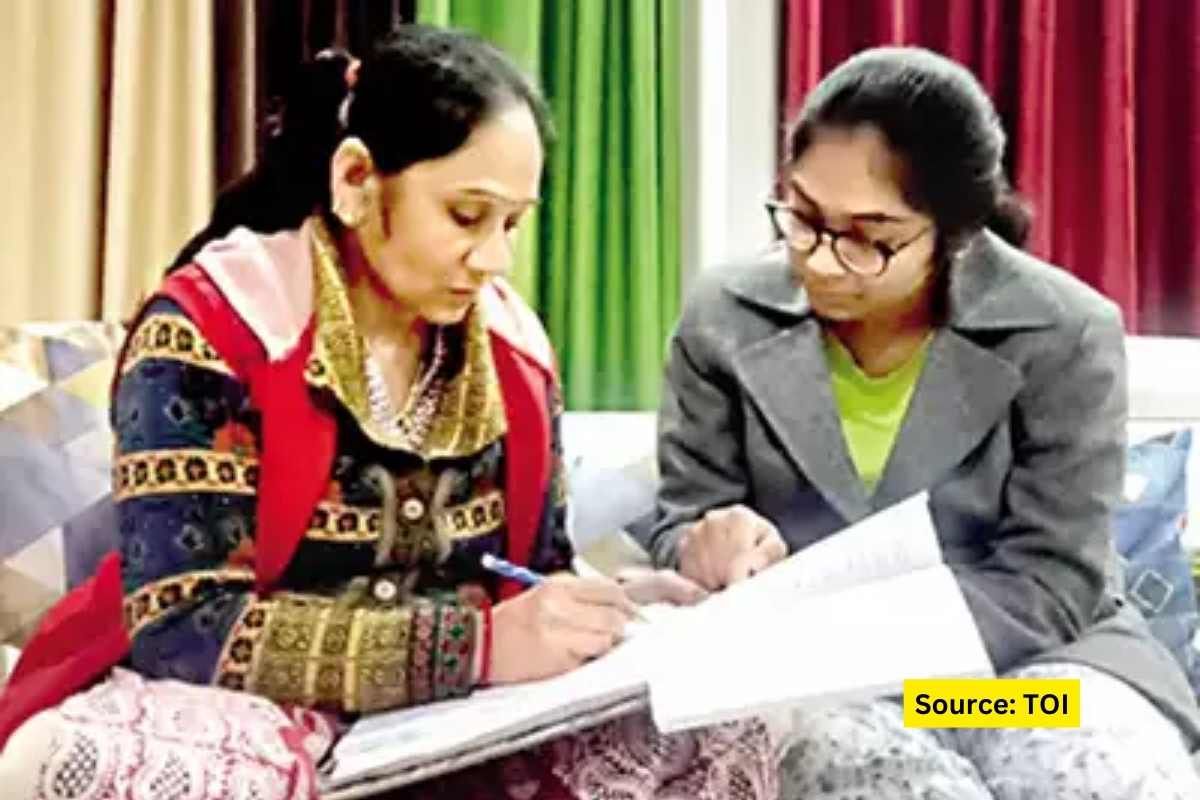 वर्तमान विधायक रामबाई सिंह परिहार इन दिनों ओपन बोर्ड की परीक्षा दे रही हैं