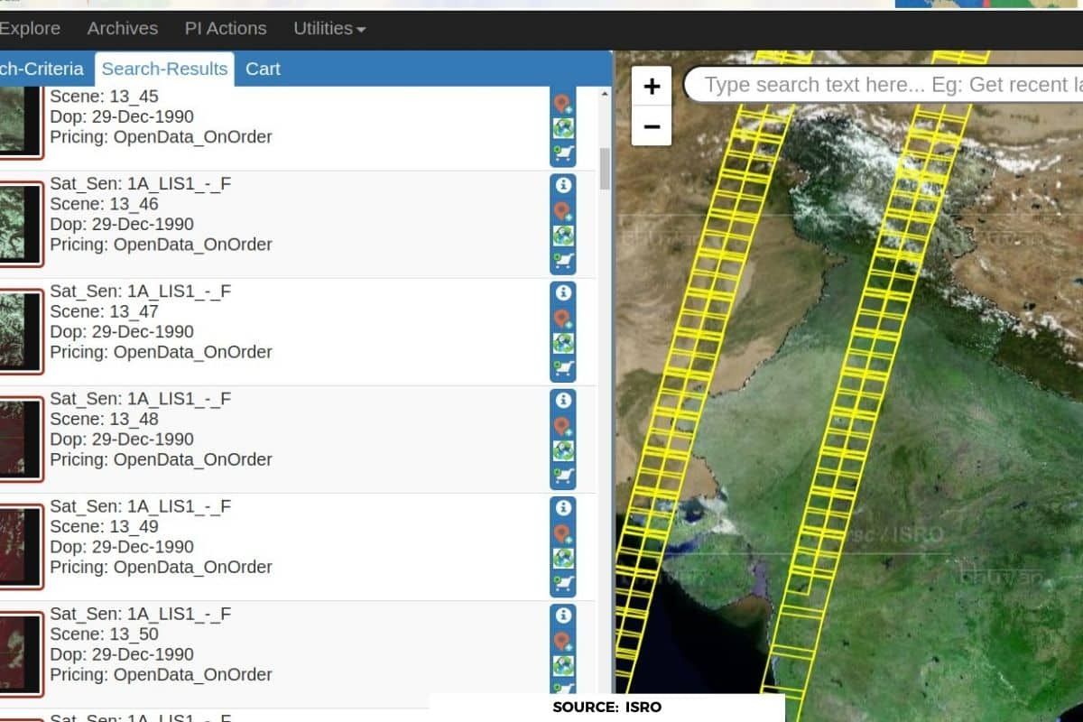 Space datasets above 5m are now free to use in India