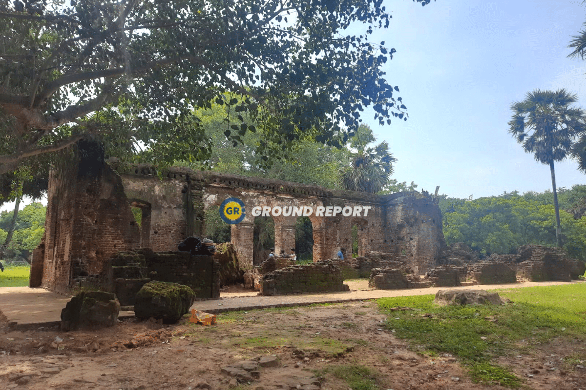 Arikamedu, ancient Indo-Roman trading port in is in dilapidated state