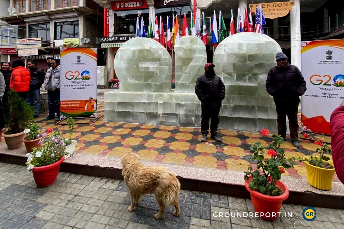 G20 Summit India: Leh inaugurates special G20 Ice stupa