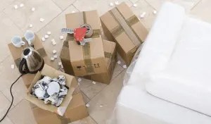 How to pack kitchen items