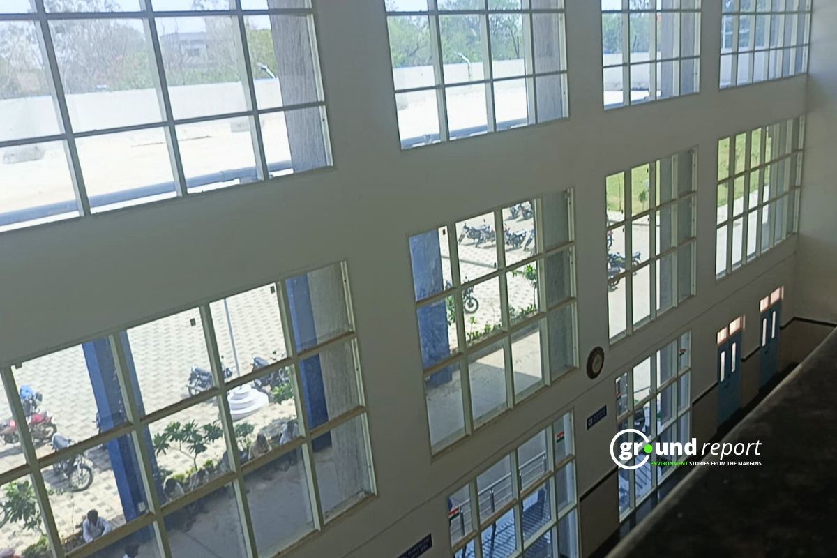 Double glazed glass windows installed at Rajgarh hospital