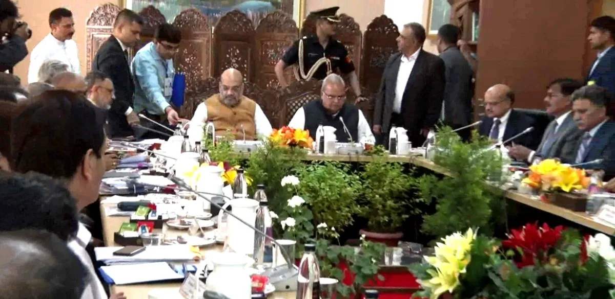 amit shah,s first visit to j&k