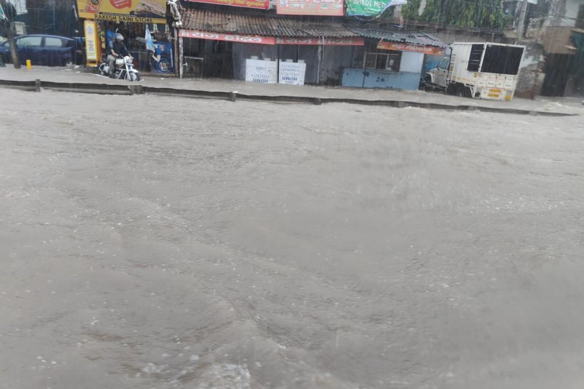 Catastrophic rainfall in 3 hours in Gurugram