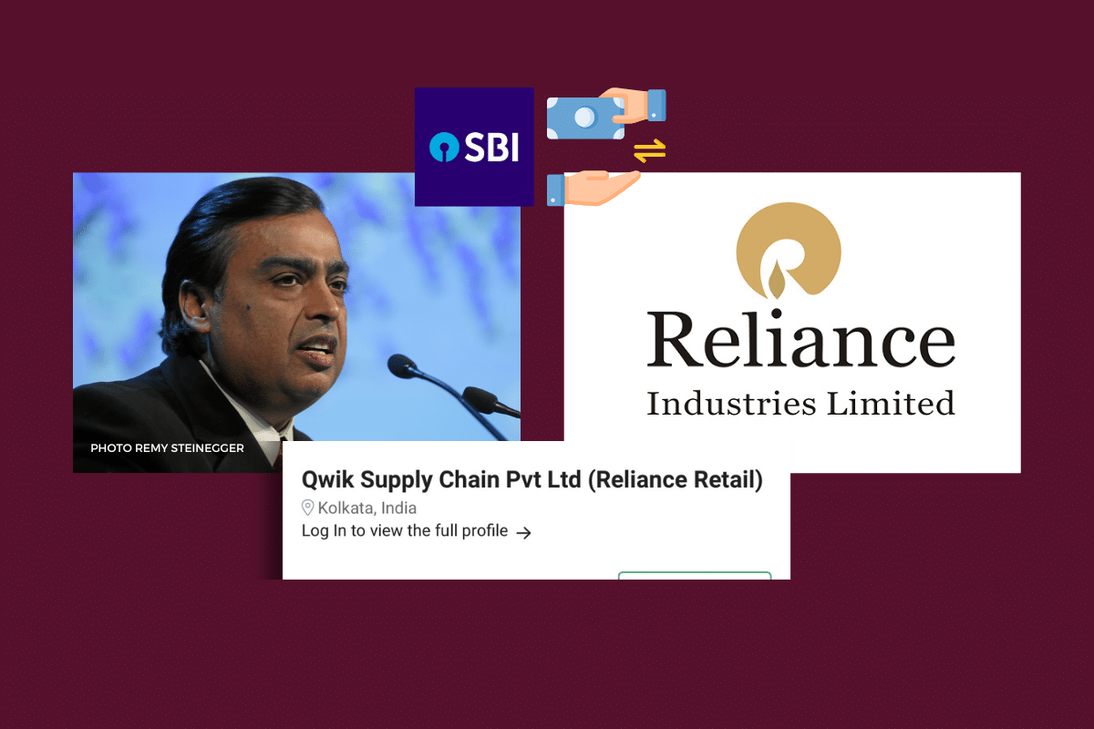 Is Qwik Supply Chain PVT.LTD related to Reliance Group