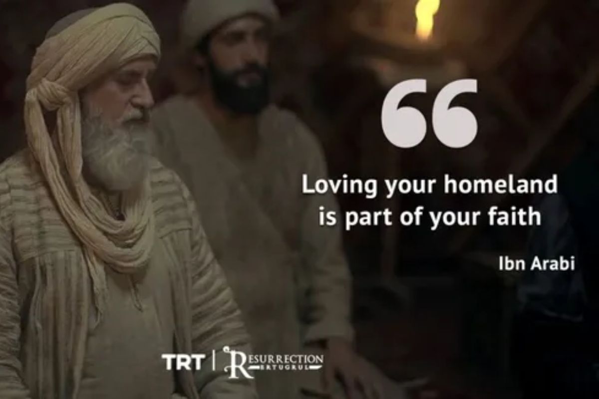 35 dialogues of Ibn Arabi in Ertugrul resemble a torch in dark