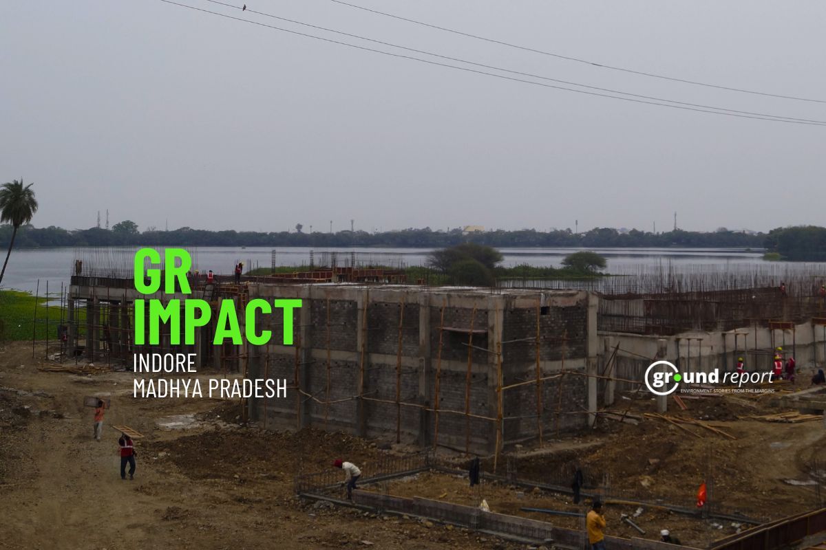 Sirpur Wetland: Illegal buildings razed, fight for STP removal continues