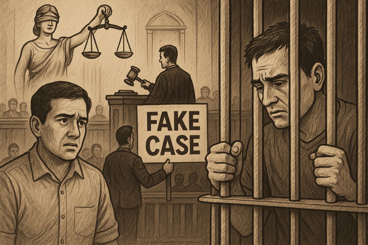 How many rape cases are false in India?