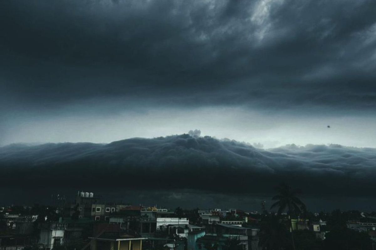Severe Cyclonic Storm Dana Hits Odisha Causing Heavy Rainfall