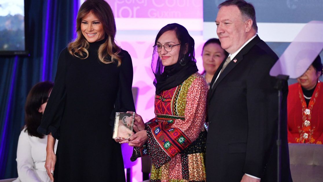 Afghanistan’s first female mayor: ‘I’m waiting for Taliban to kill me’