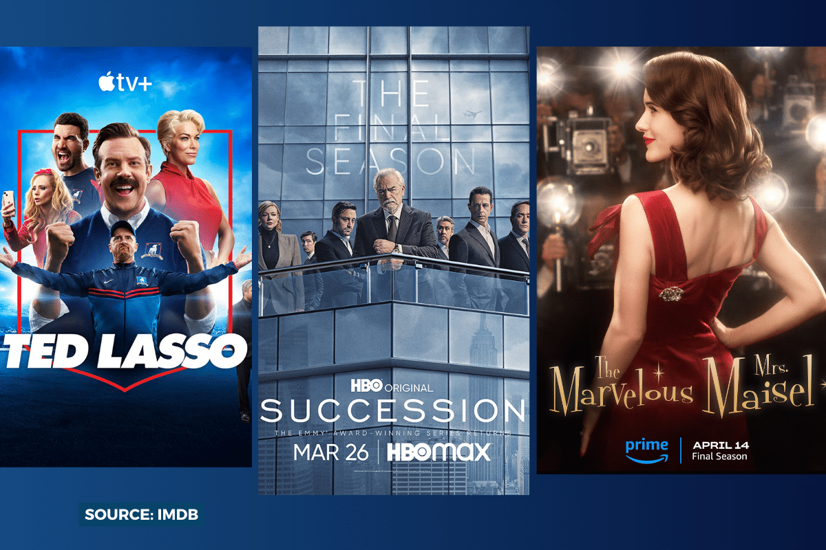 Succession, and Marvelous Mrs Maisel: these great shows are over!