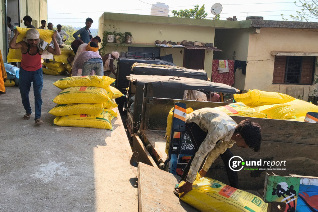 fertilizer farmer rajgarh crisis