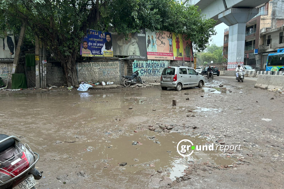 Delhi’s drainage system collapses ahead of monsoon