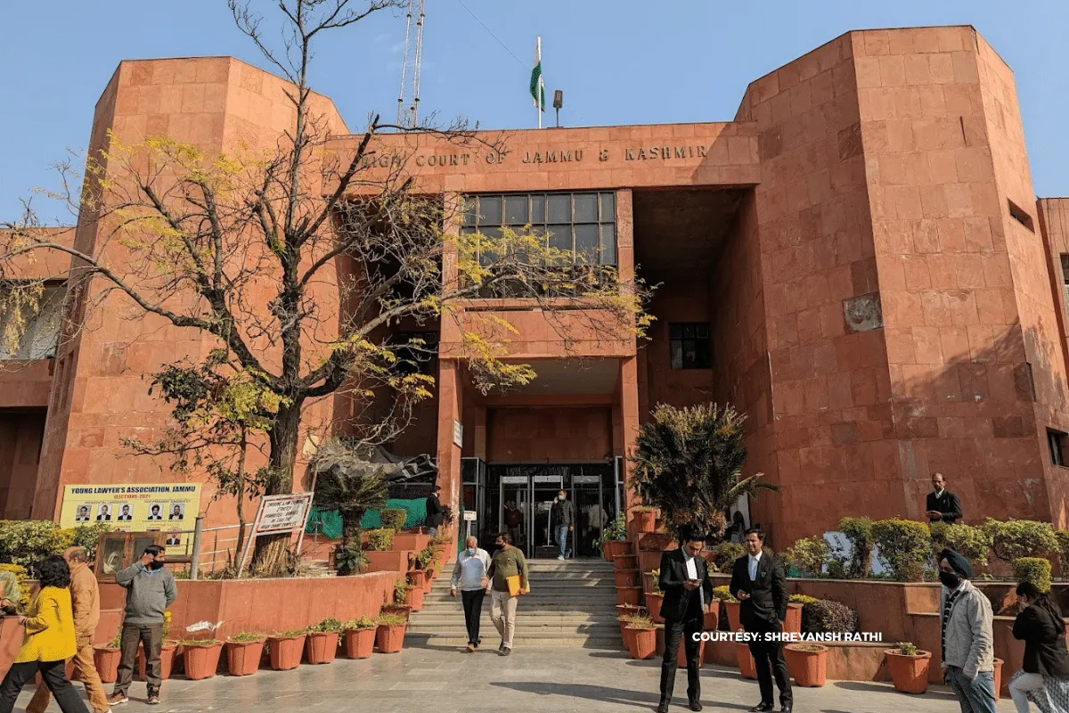Current Jammu High Court complex in Janipur 
