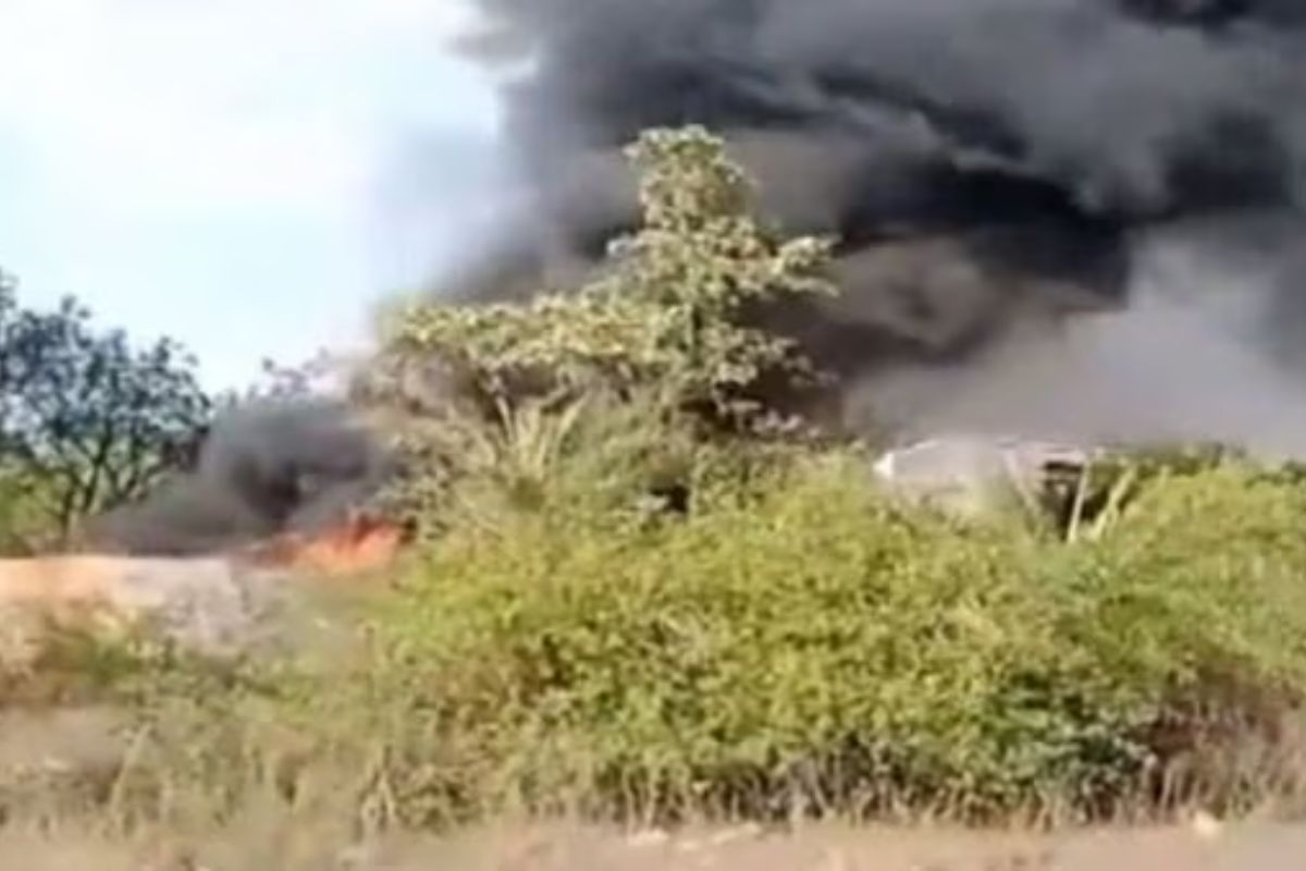 Fire breaks out at Union Carbide factory in Bhopal, concerns over toxic waste