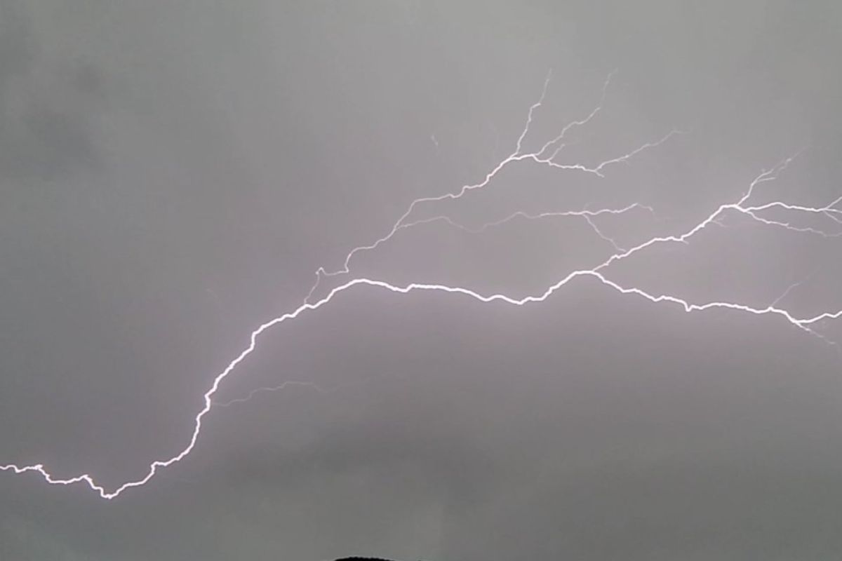Lightning strike
