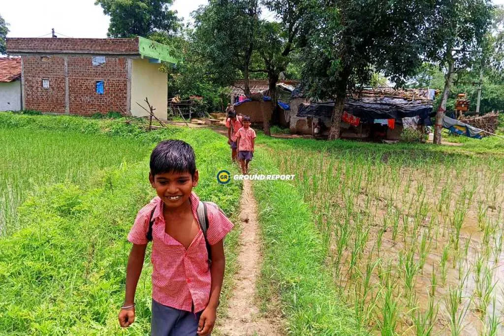 school children india