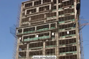 What is the cost of RSS headquarters building in Delhi?