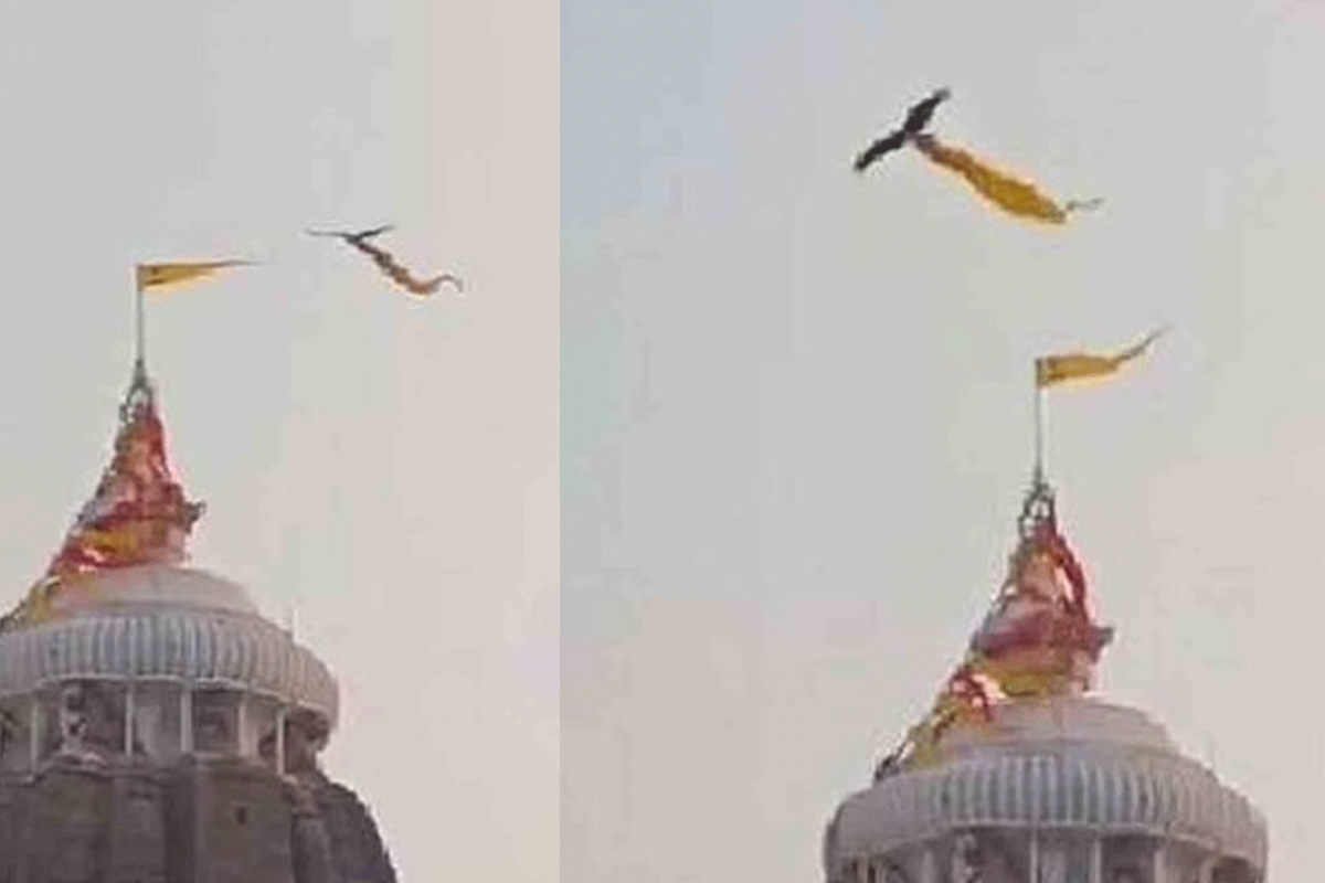 Garuda took away Jagannath Temple’s sacred flag, why this is uncommon?