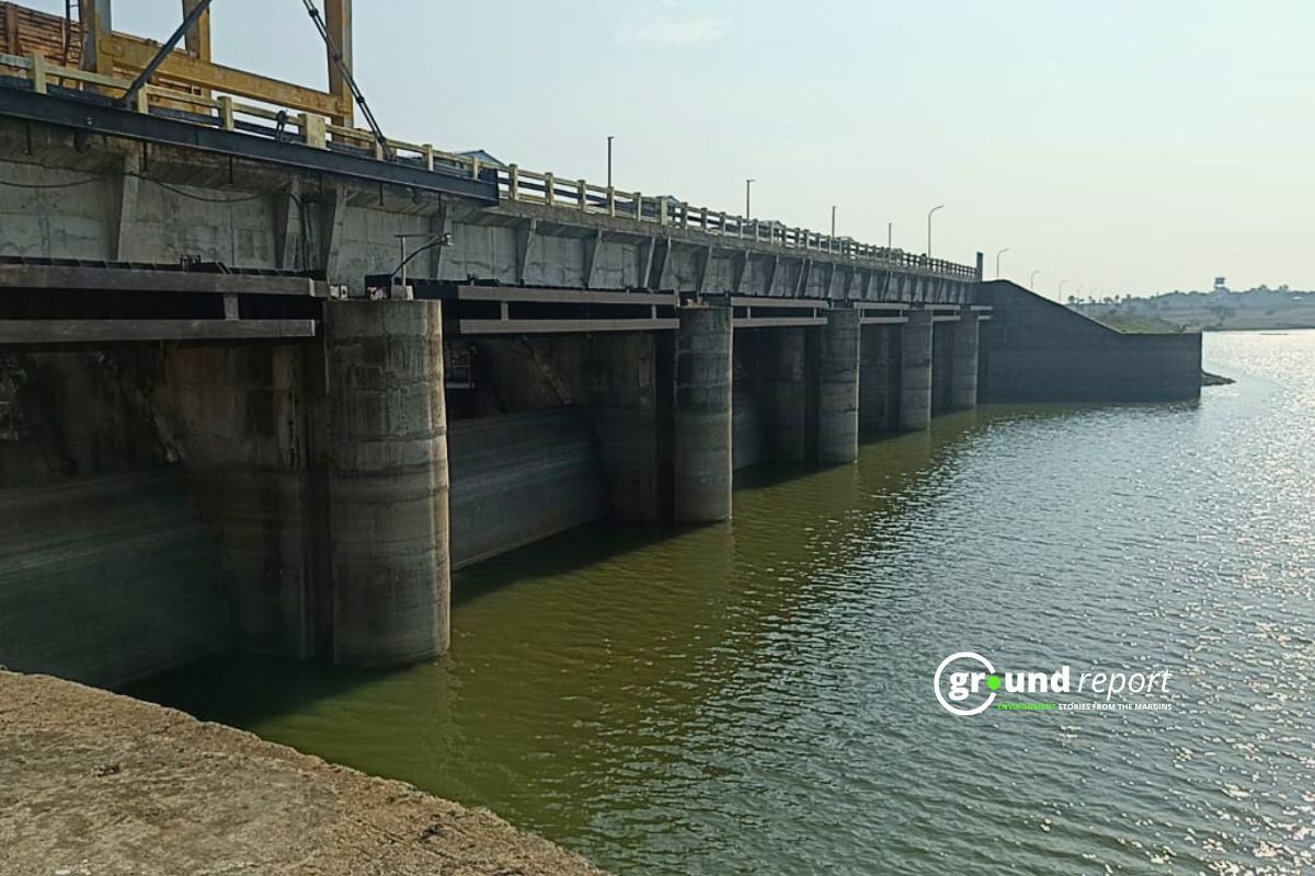 Mundla Dam of Ajnar River
