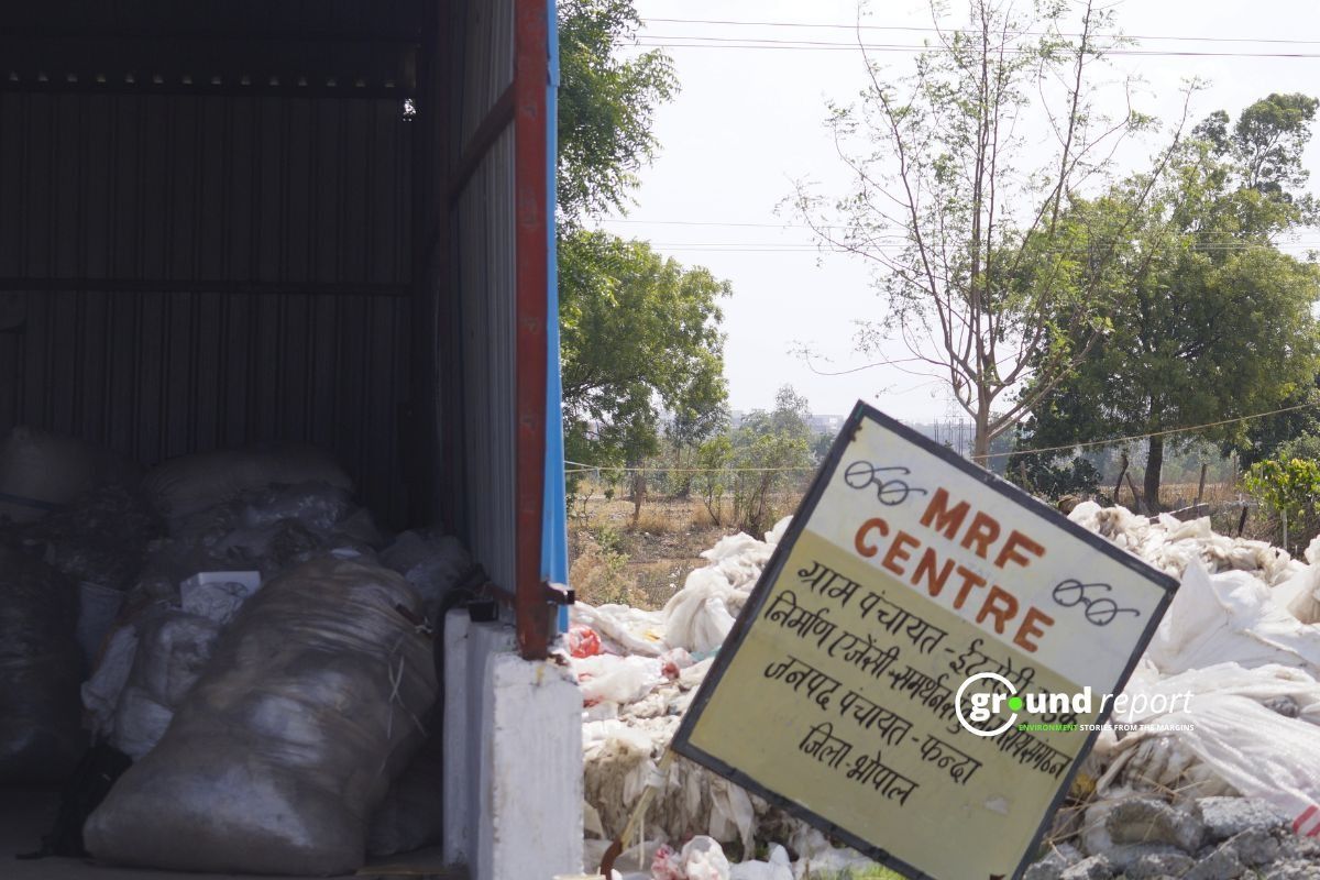 Recycling center in Bhopal