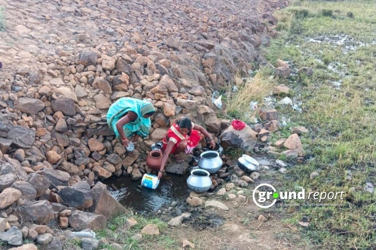 Negligence puts a halt on Har Ghar Jal Yojna in Kharghahna, Dindori