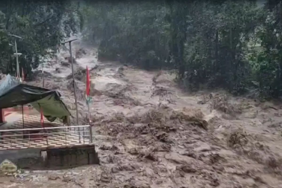 Cloudbursts hits Doda: 4 Dead, Homes & Bridges Swept Away