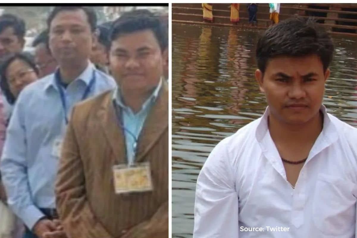 Who is Naorem Mohan blaming congress for Manipur Crisis?