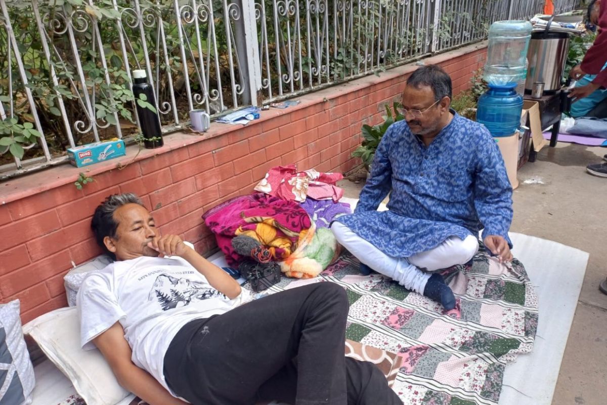 Delhi Police Detain Protesters with Sonam Wangchuk