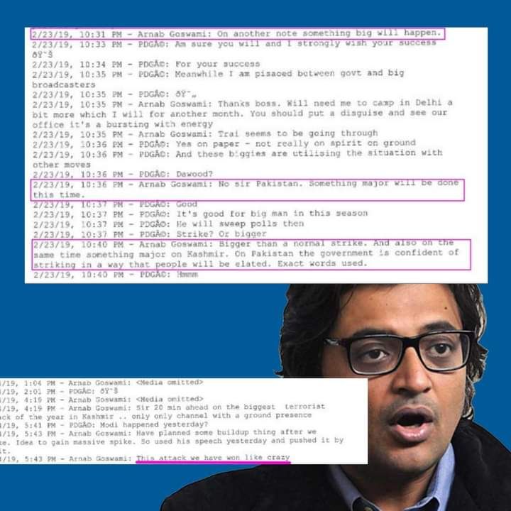 How did Arnab Goswami know about secret decision of national security?