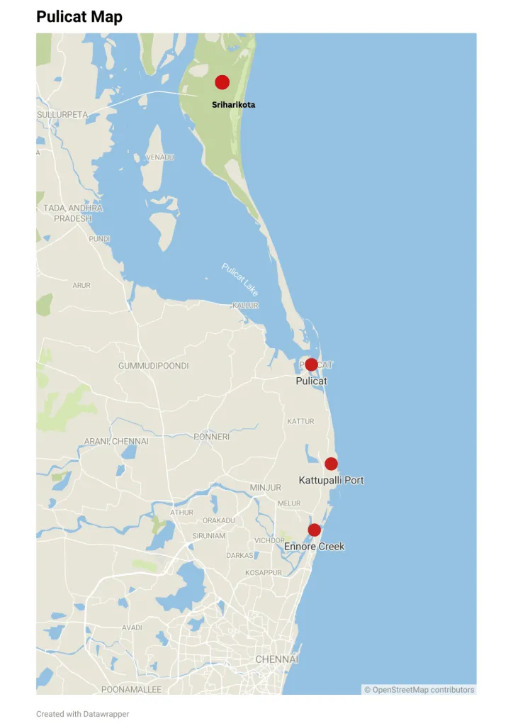 kattupalli port map