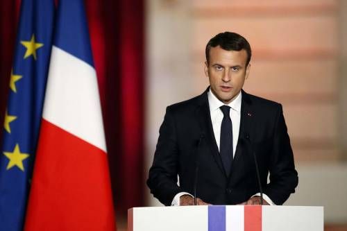 French President Emmanuel Macron Corona Positive