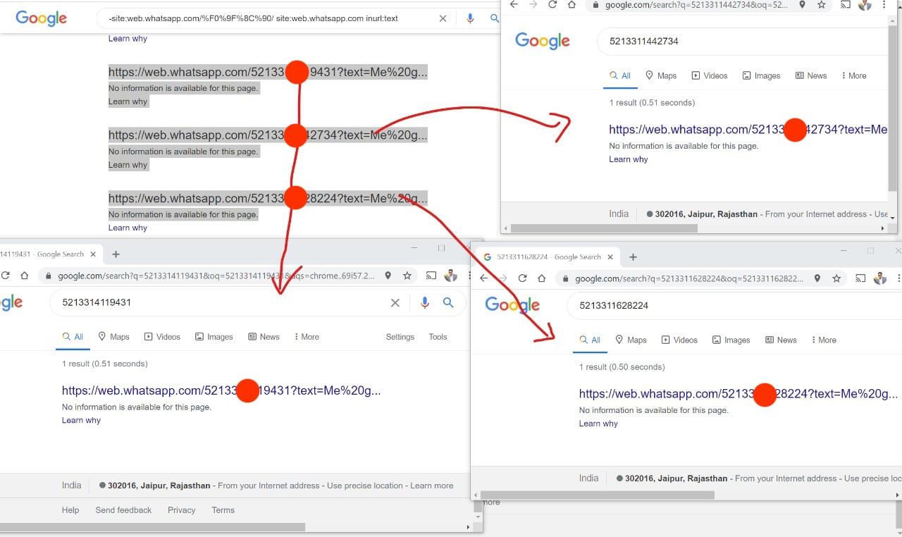 Whatsapp Web users' data leaked? Mobile number visible in Google search