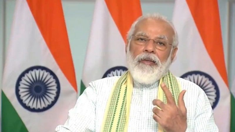 Free vaccine being given to everyone under Yogi's govt: PM Modi