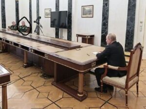 Where is Russian Defence Minister Sergei Shoigu?