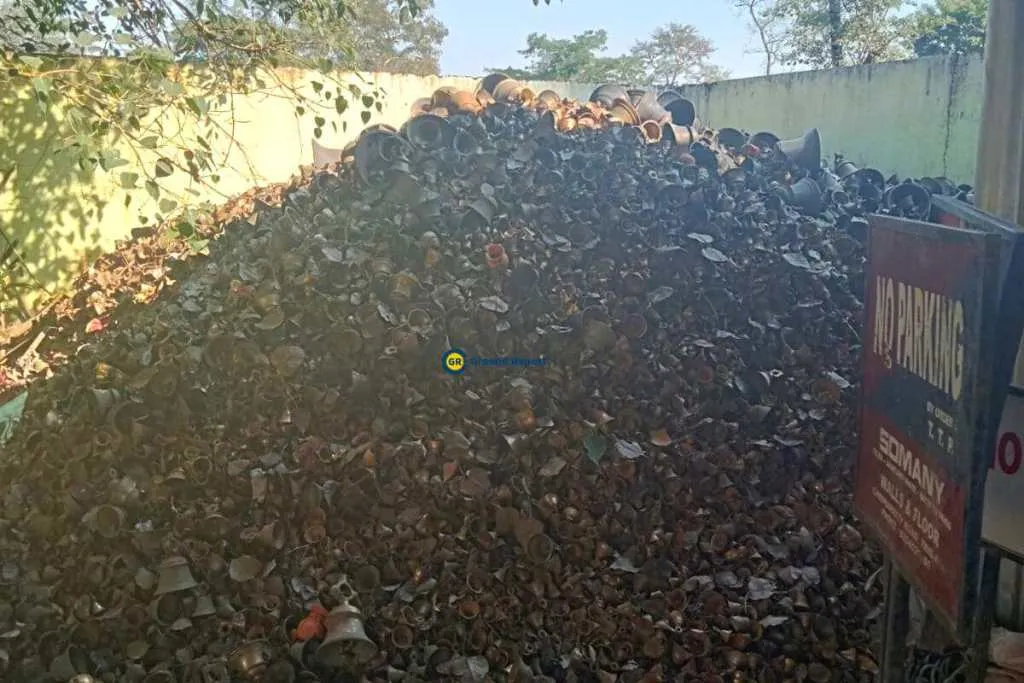 Discarded bells may be the cause of concern at Tilinga Mandir in Assam