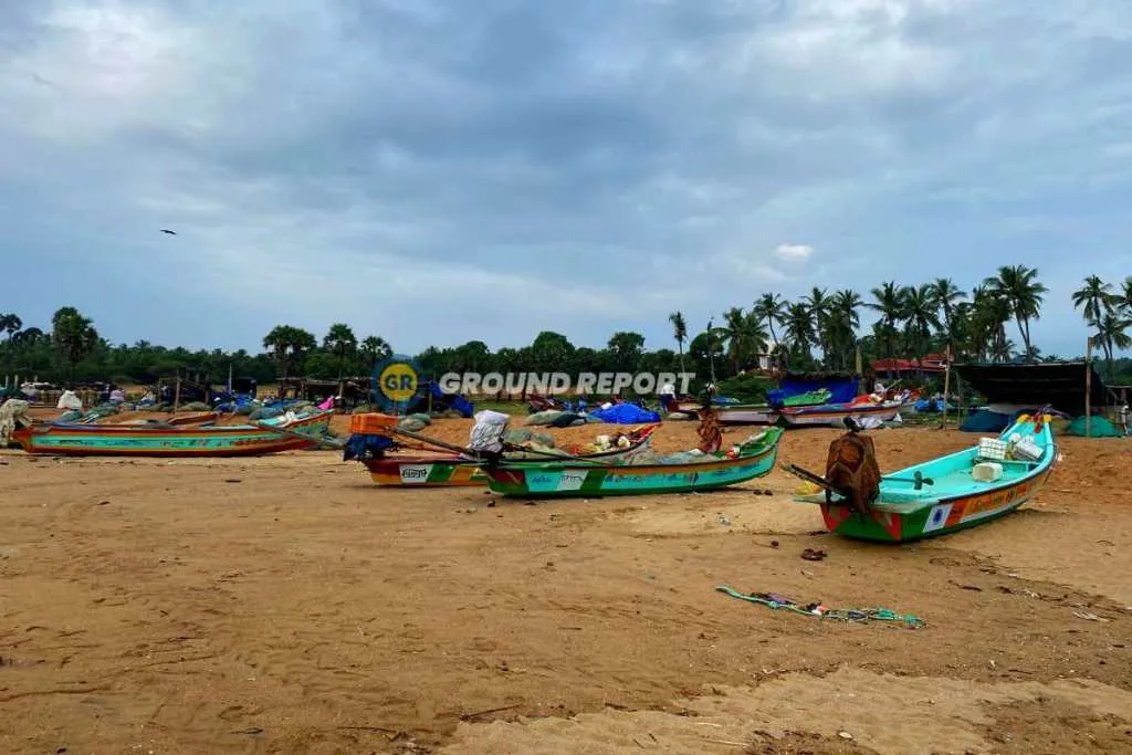 Auroville beach in Pondicherry