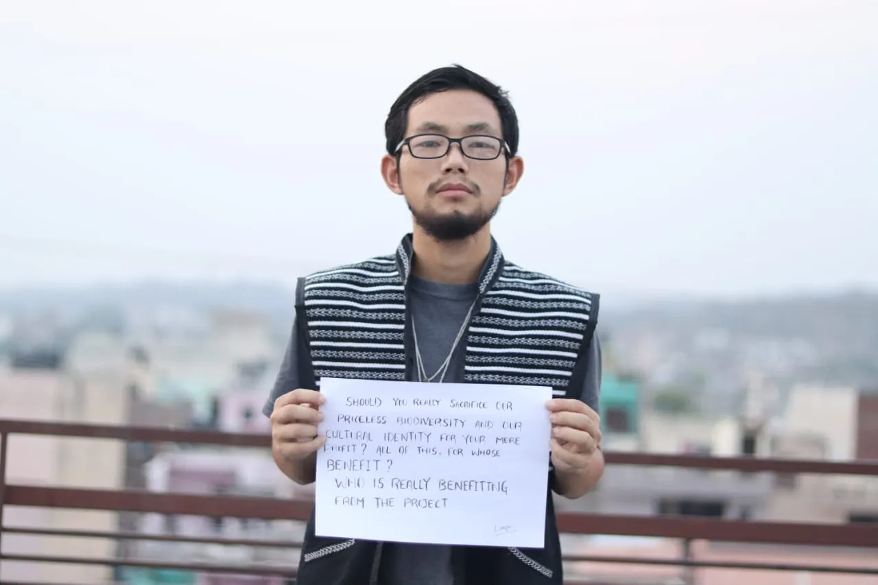 #SaveArunachalBiodiversity #StopEtalinSaveDibang The Mishmi tribe, with around 13K population will disappear due to Capitalist greed. Save Dibang, act Now!| Courtesy: Twitter/PremTaba