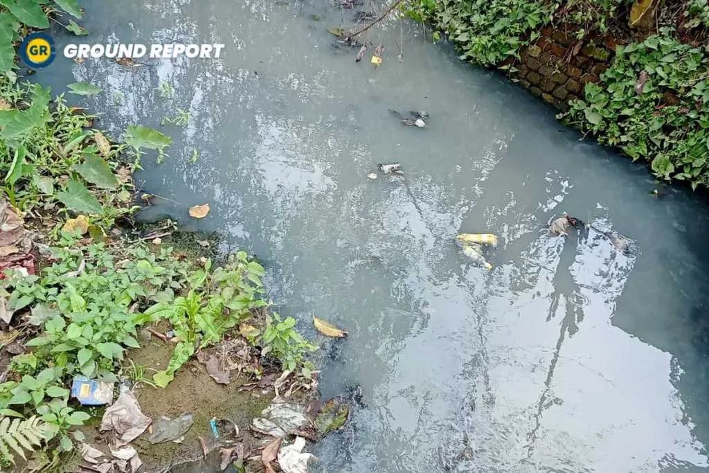 poor drainage system in Tinsukia district, Assam
