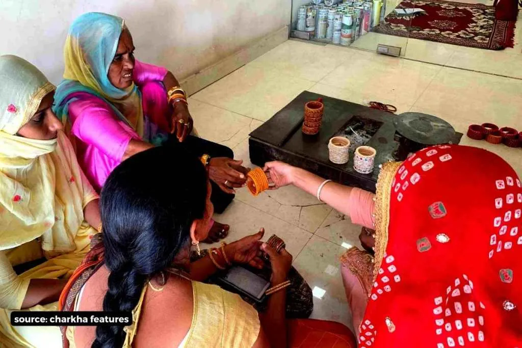 Women saving the artistic heritage of Rajasthan