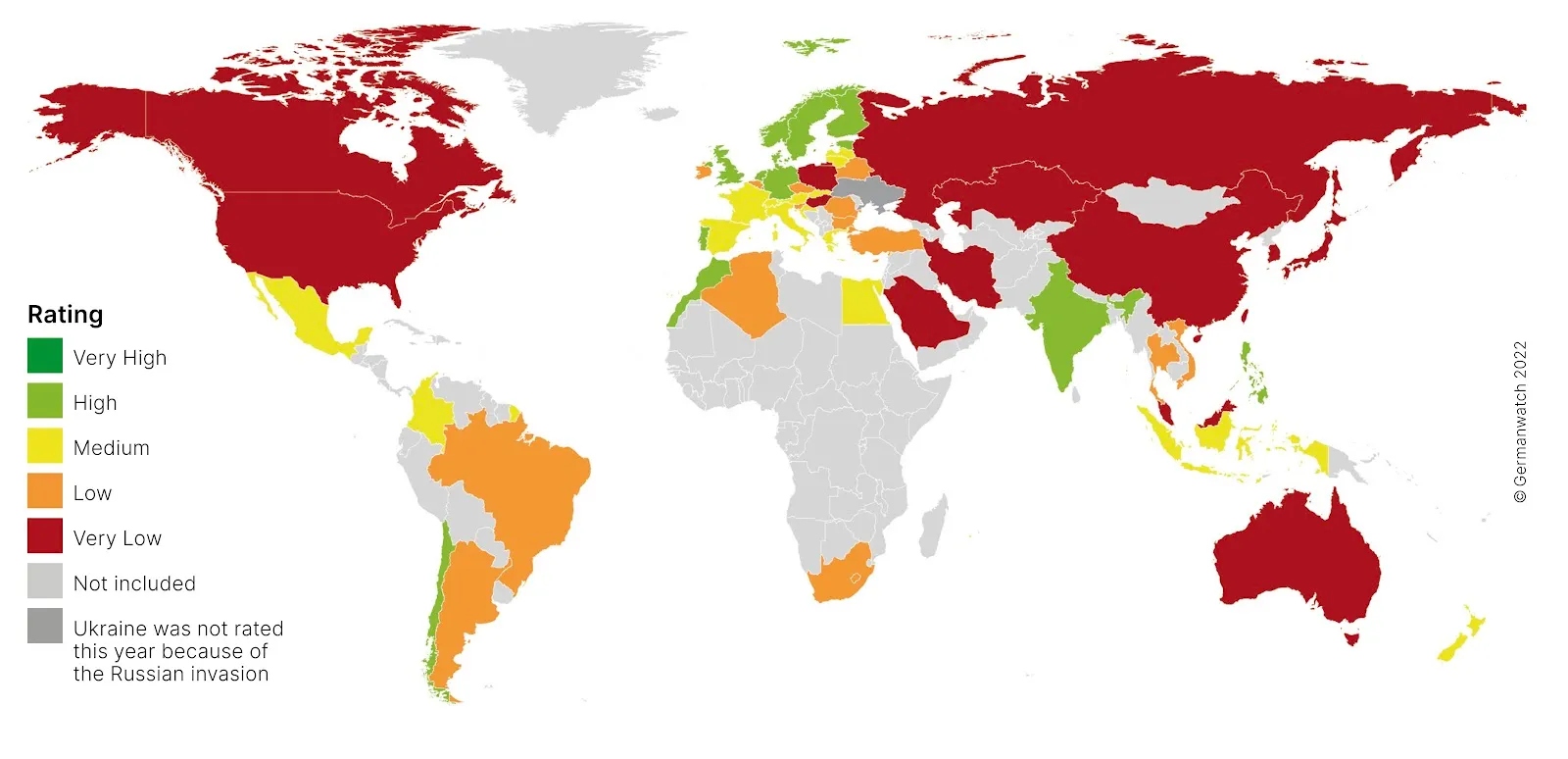Where does India stand in the Climate Change Performance Index