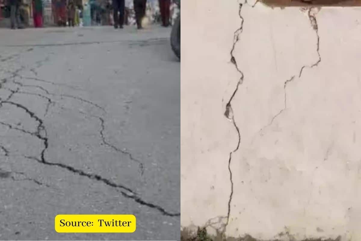 Joshimath crisis: Cracks on Badrinath highway