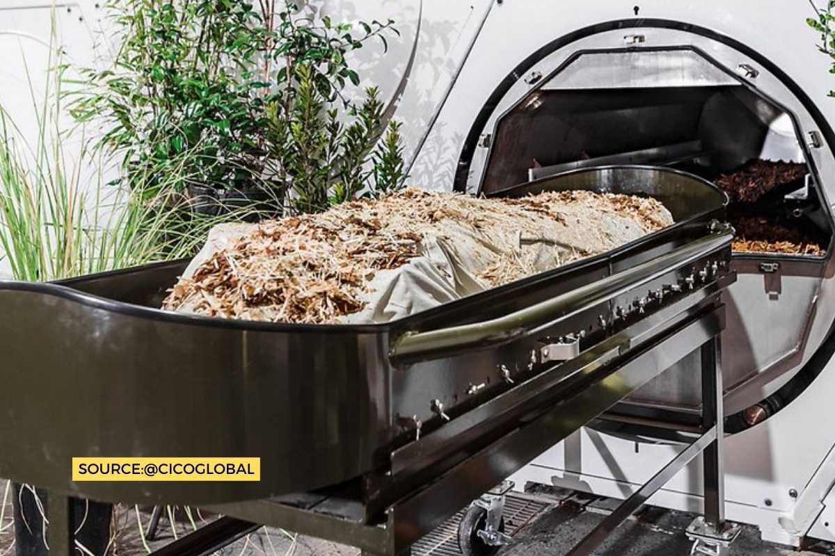How environment friendly is human composting?