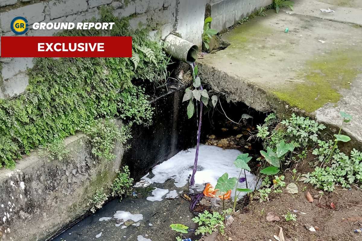 Look at the poor drainage system in Tinsukia district of Assam