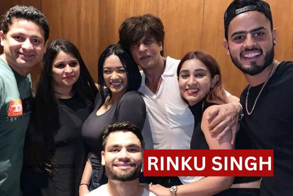 RINKU SINGH WITH SHAHRUKH KHAN