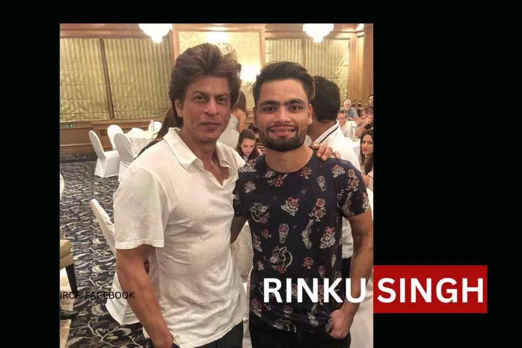 RINKU SINGH WITH SHAHRUKH KHAN
