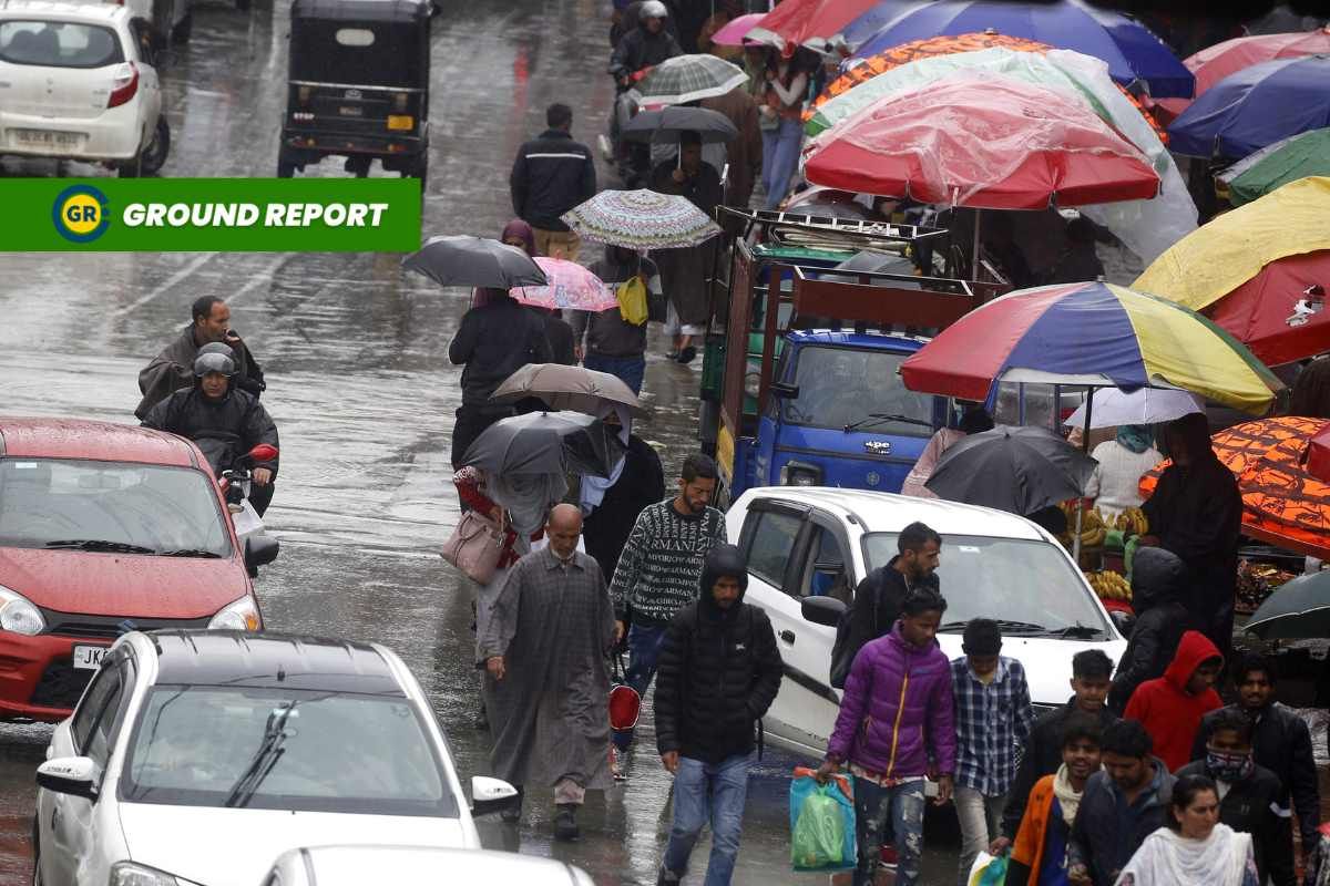 Kashmir's Unusual Weather: From Soaring 26°C to Snowfall in April