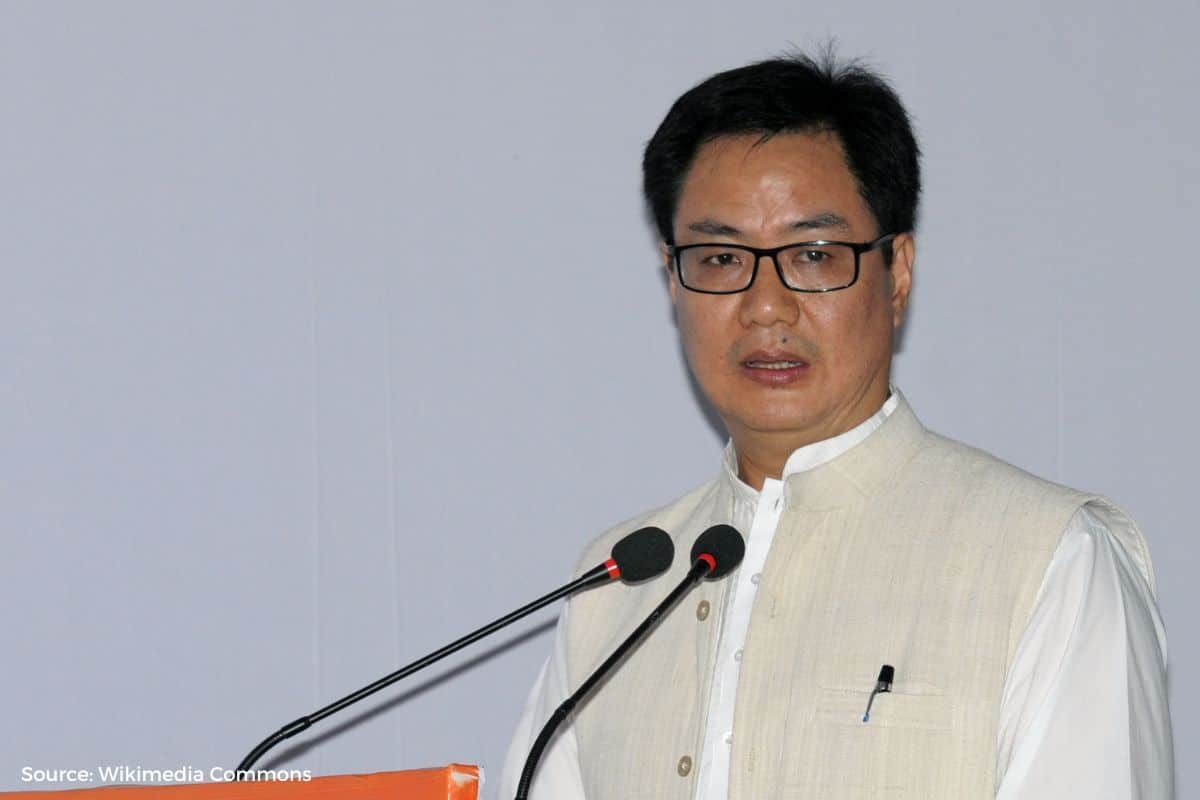 Why Kiren Rijiju removed from the Law Minister’s post?